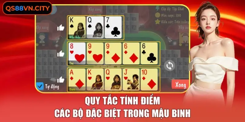 Quy tắc tính điểm các bộ đặc biệt trong Mậu Binh