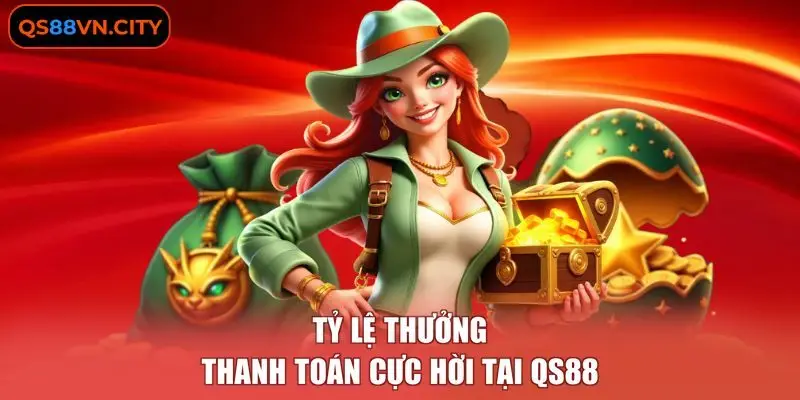 Tỷ lệ thưởng thanh toán cực hời tại QS88